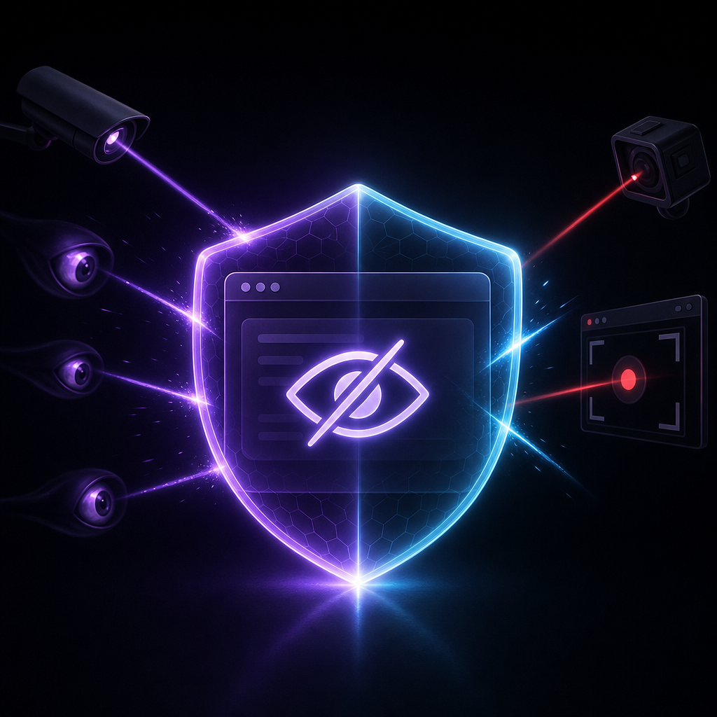 Anti-surveillance privacy shield